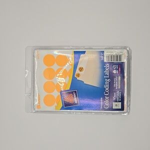 Avery Printable Self-Adhesive Removable Color-Coding Labels (5471)